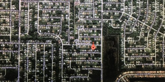 1568 Southwest Santander Avenue, Port St. Lucie, St. Lucie County, Florida 34953 1/4 Acre